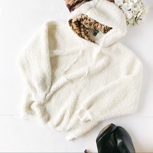 Fleece Sherpa Hoodie